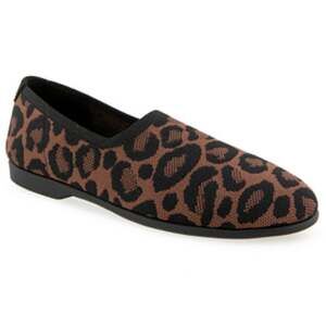 Aerosoles Nathaly Leopard Knit Loafers Slip On Flats NWOB Women’s 8